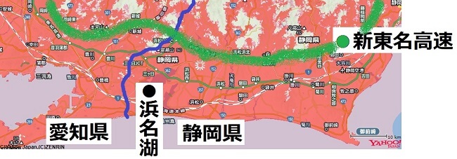 静岡県南部エリア浜名湖周辺