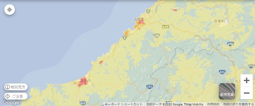 島根県その他地域の対応エリア